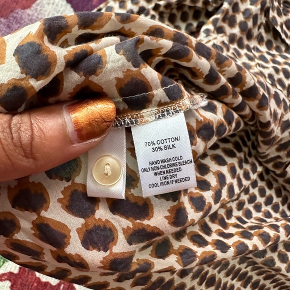 Silk-blend Blouse 👚 - Picture 3 of 5